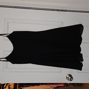 Black cocktail dress